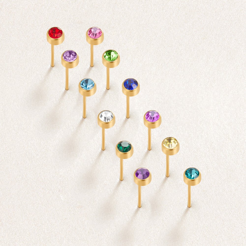Pendientes con Piedra de Nacimiento - Velour™