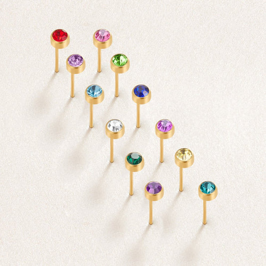 Pendientes con Piedra de Nacimiento - Velour™