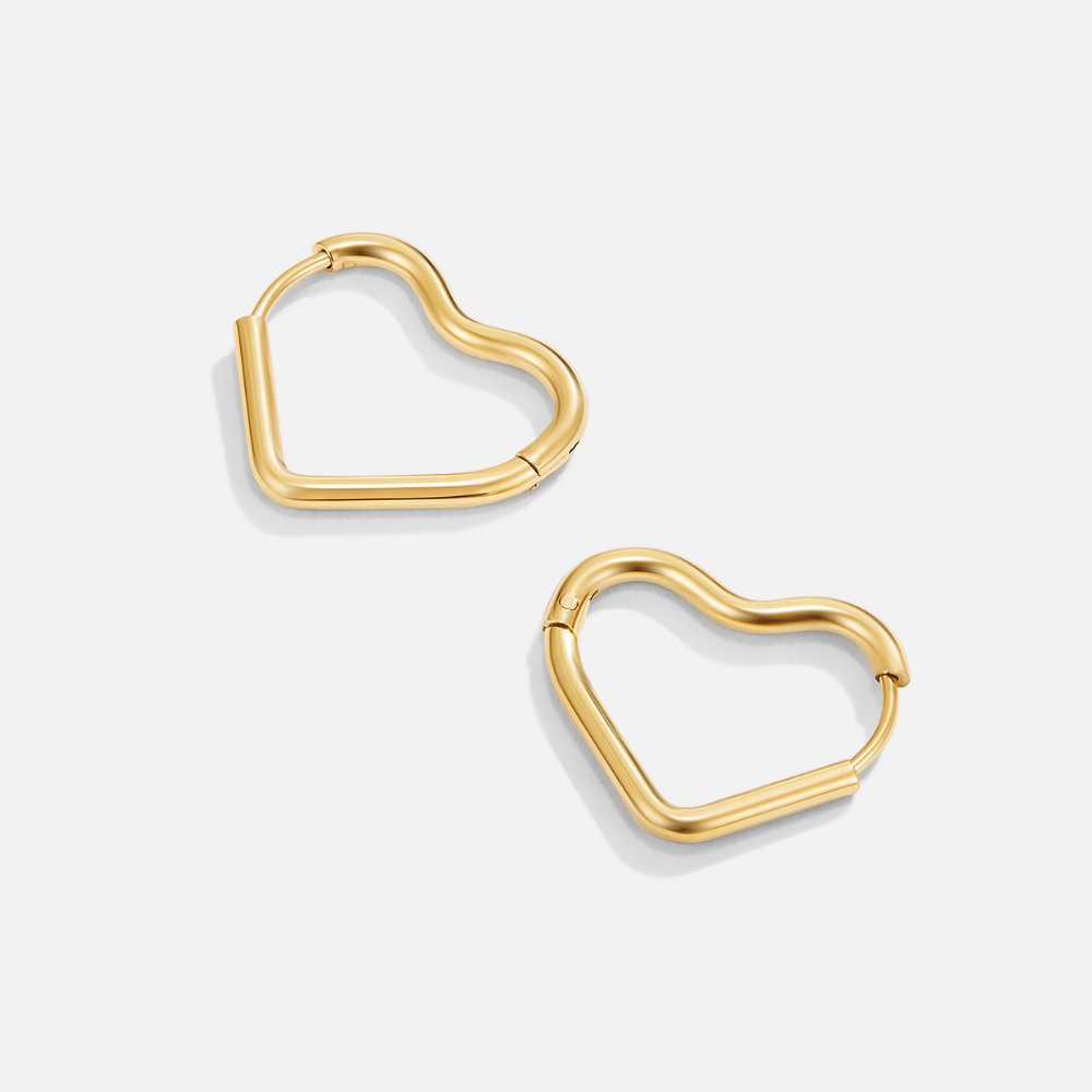 Pendientes de Corazón de Oro - Velour™