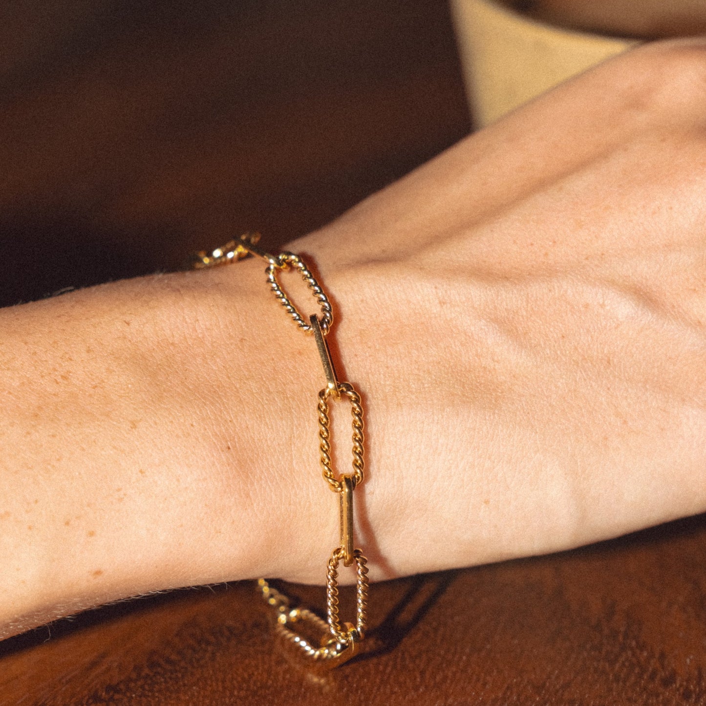 Pulsera Paperclip Bold - Velour™