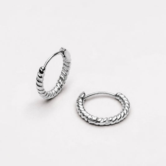 Pendientes Aro Trenzado - Velour™