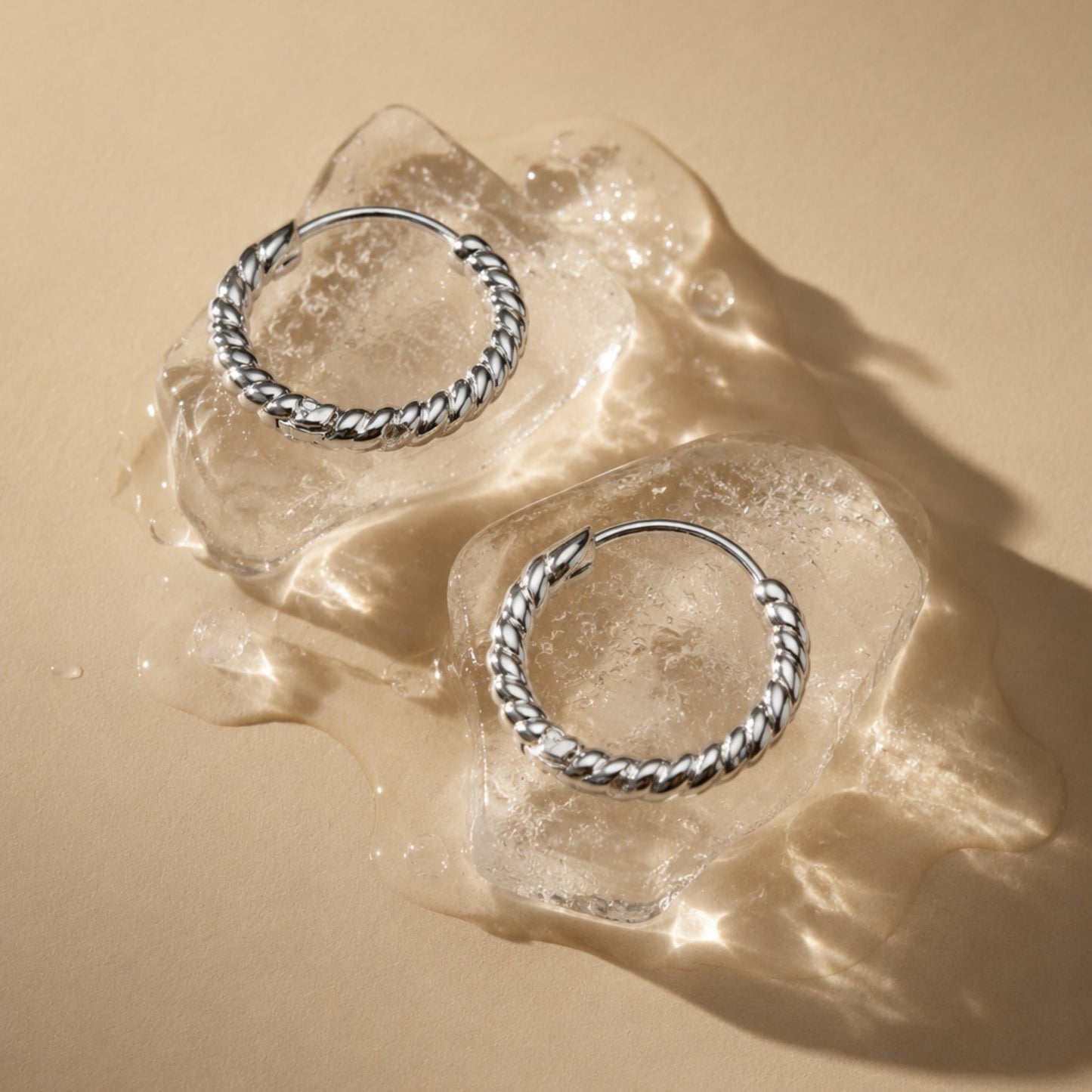 Pendientes Aro Trenzado - Velour™