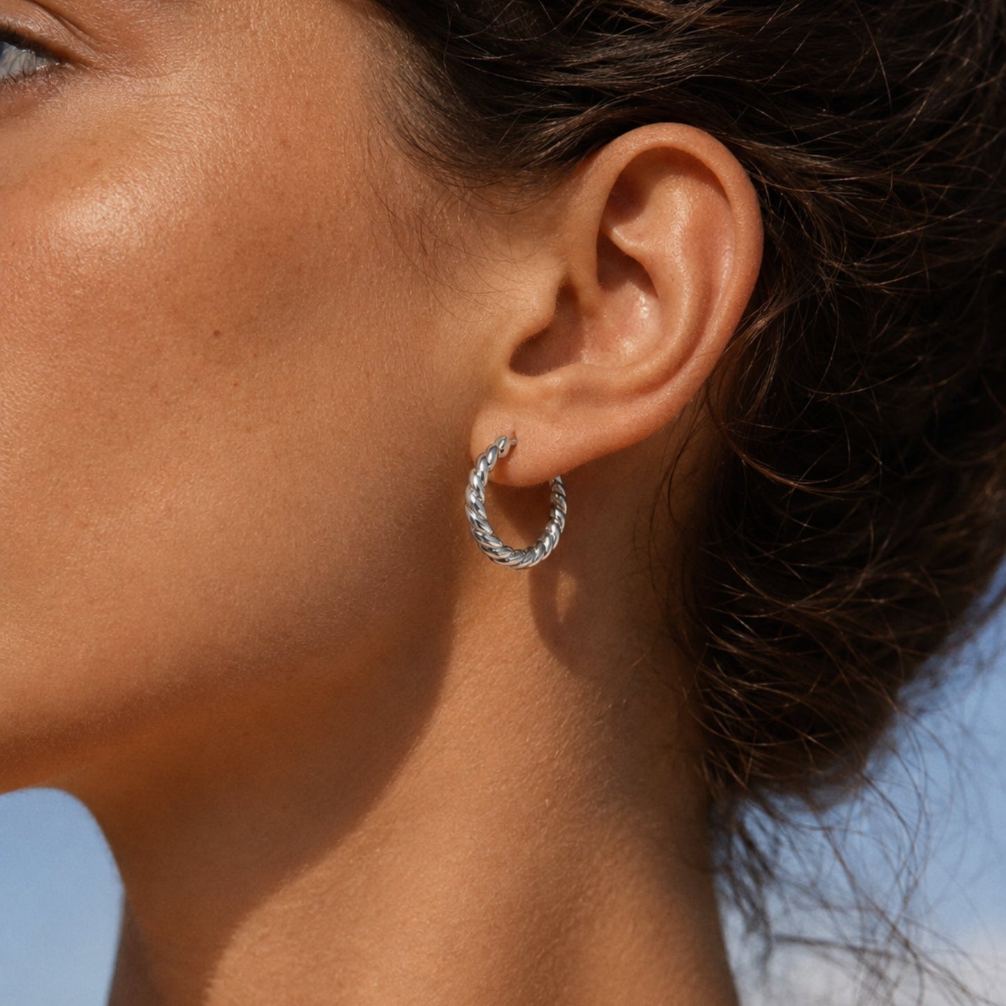 Pendientes Aro Trenzado - Velour™