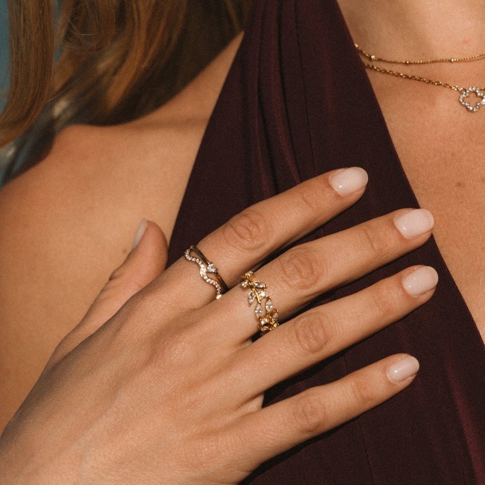 Anillo Corazón “Small Love” con Cristal - Velour™