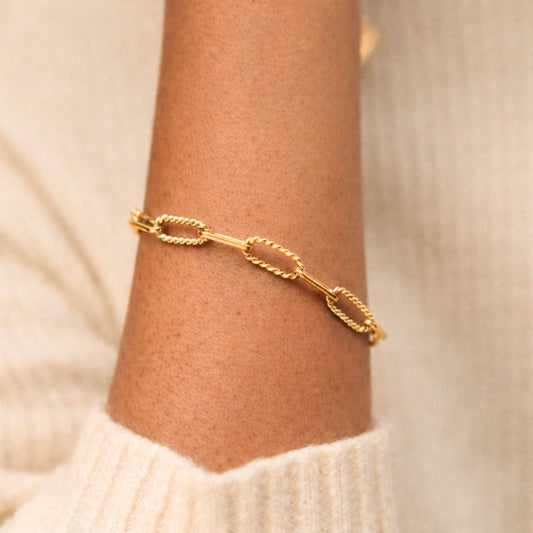 Pulsera Paperclip Bold - Velour™