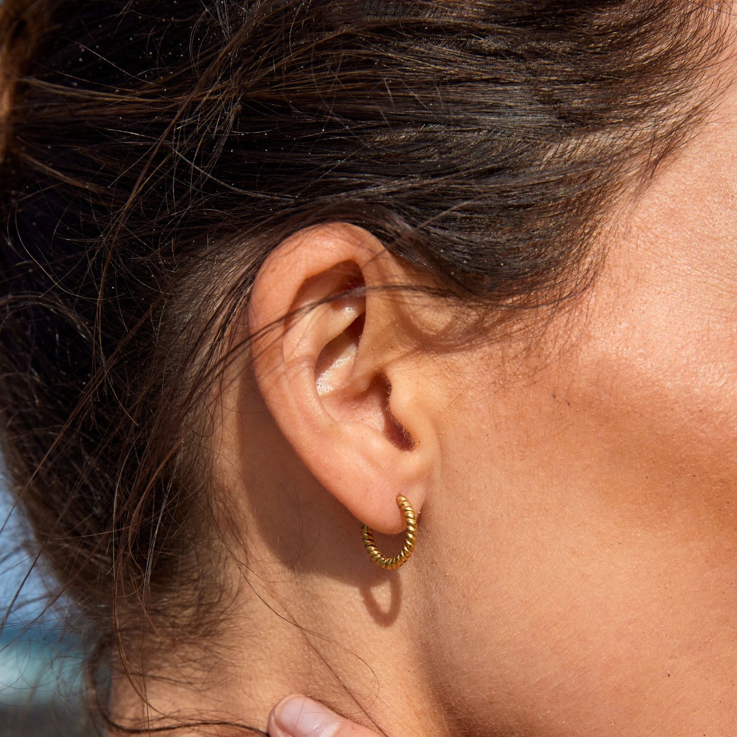 Pendientes Aro Trenzado - Velour™