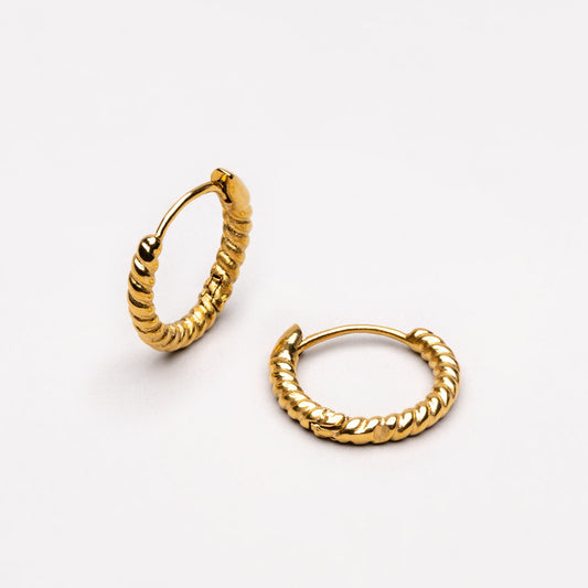 Pendientes Aro Trenzado - Velour™